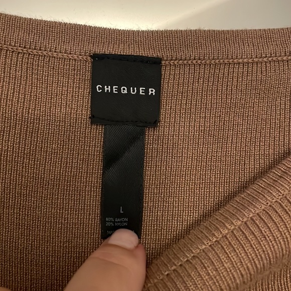 Beautiful All Cotton with Suede Shoulders — never worn. - Picture 4 of 9